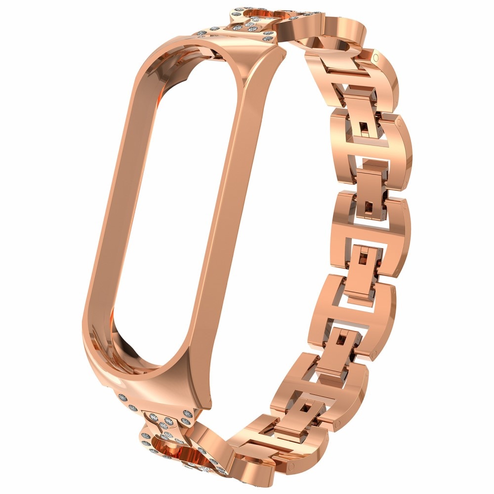 Xiaomi Mi Band 5/6 Rhinestone Bracelet Gold