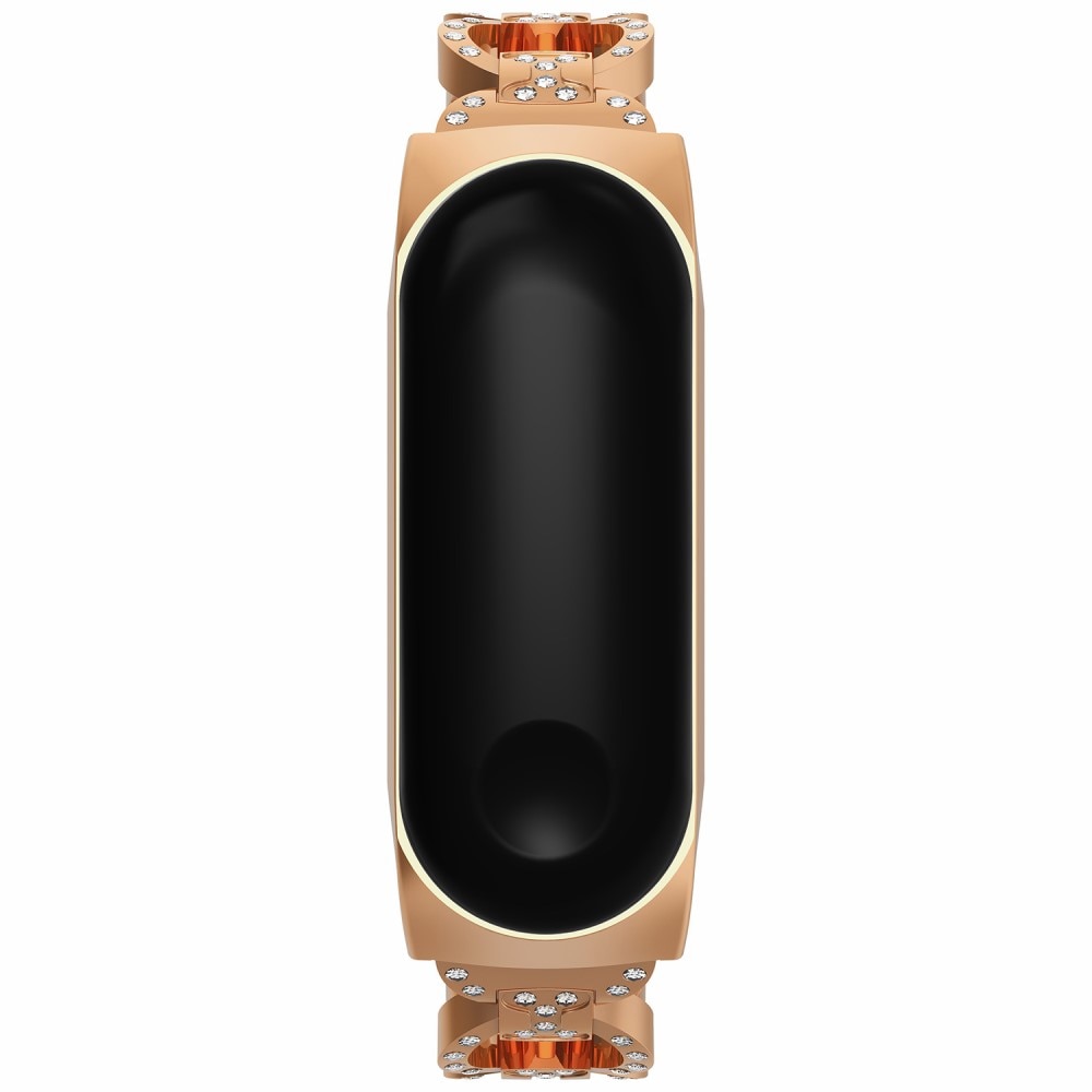 Xiaomi Mi Band 5/6 Rhinestone Bracelet Gold