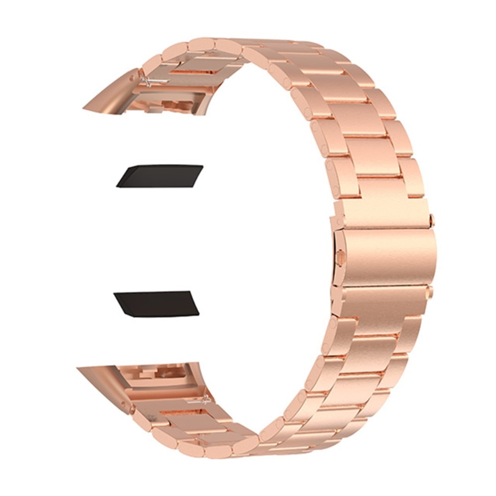 Huawei Band 6 Armband aus Stahl Roségold