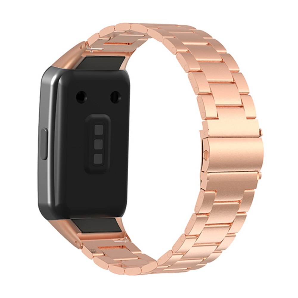 Huawei Band 6 Armband aus Stahl Roségold