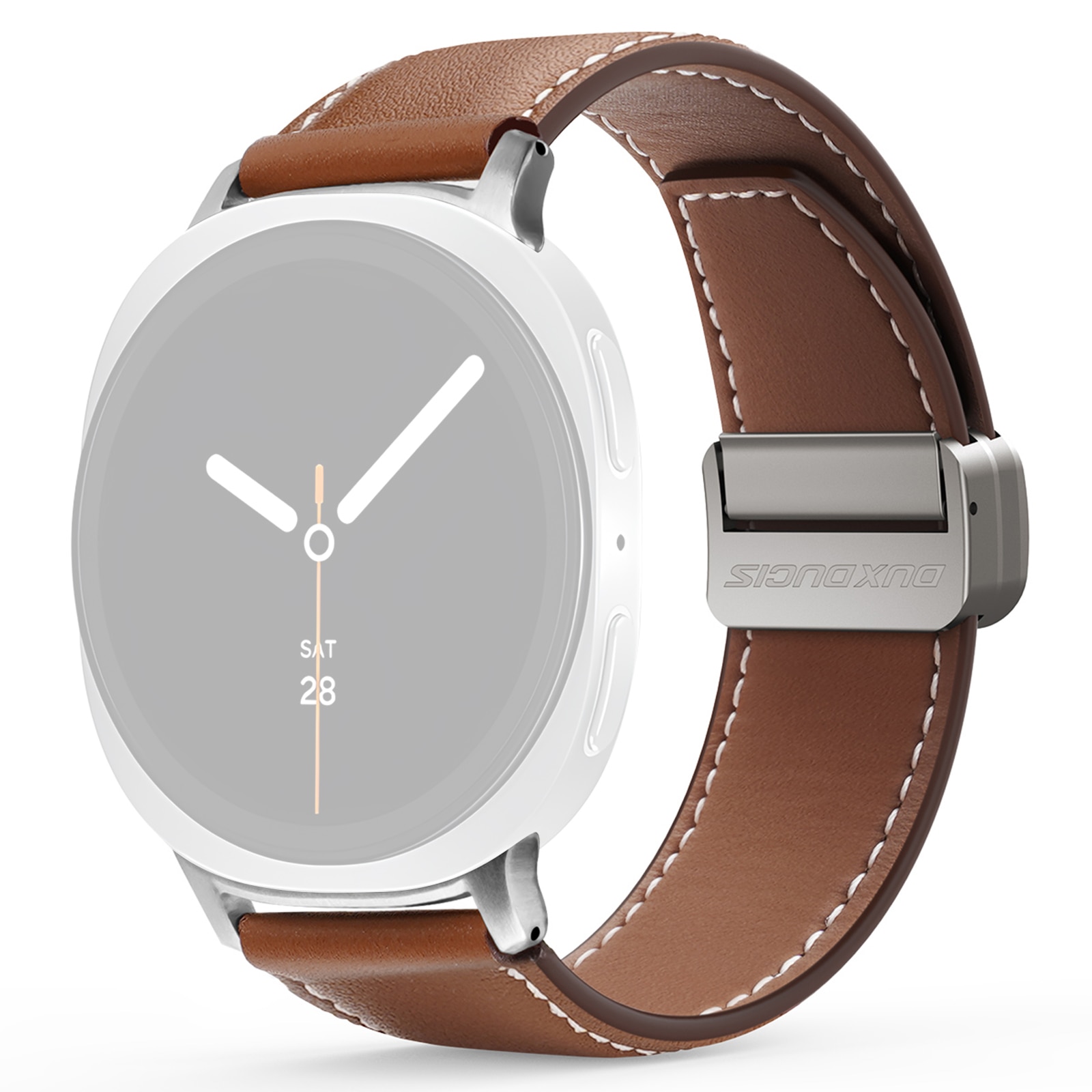 Lederarmband Samsung Galaxy Watch 8 44mm Braun
