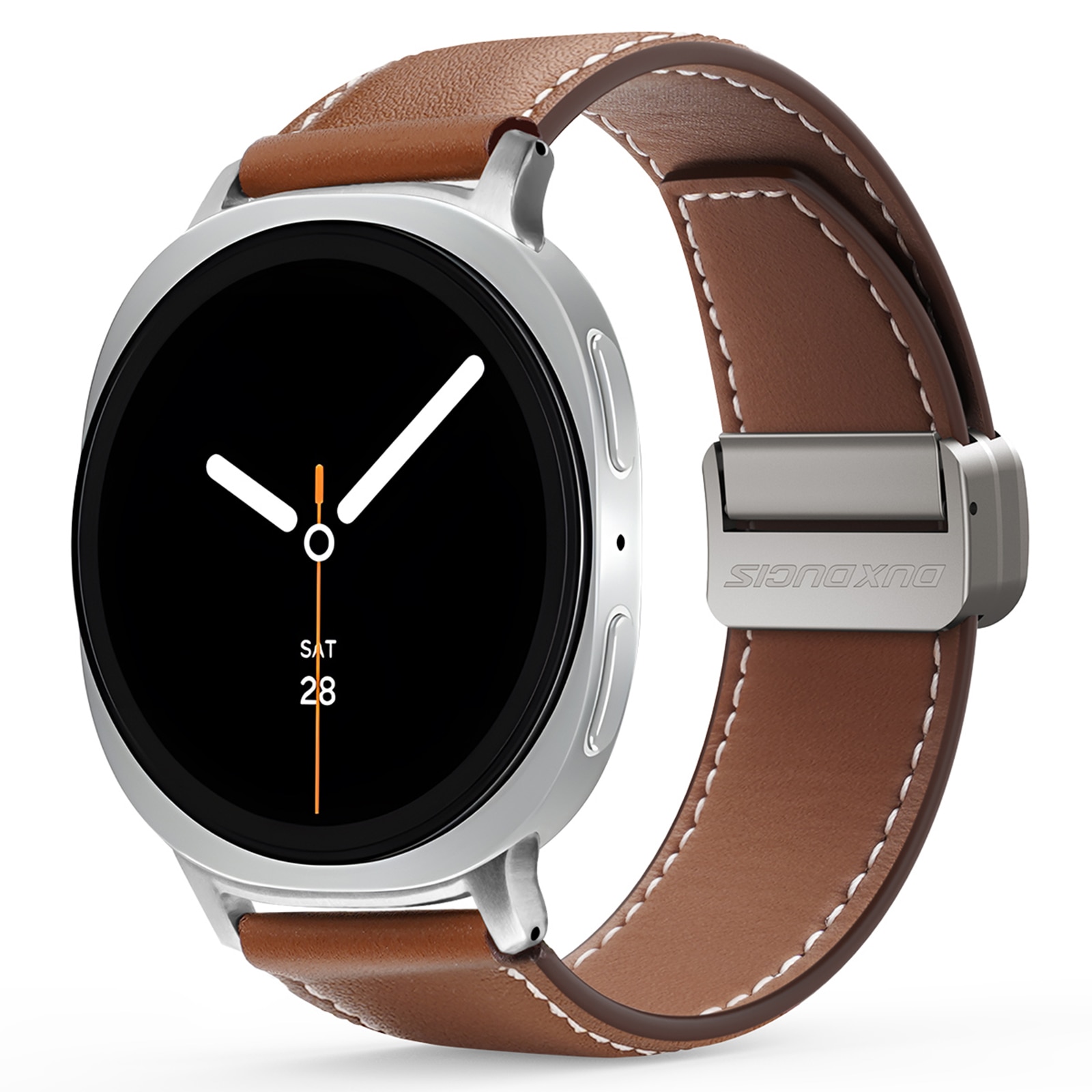 Lederarmband Samsung Galaxy Watch 8 44mm Braun