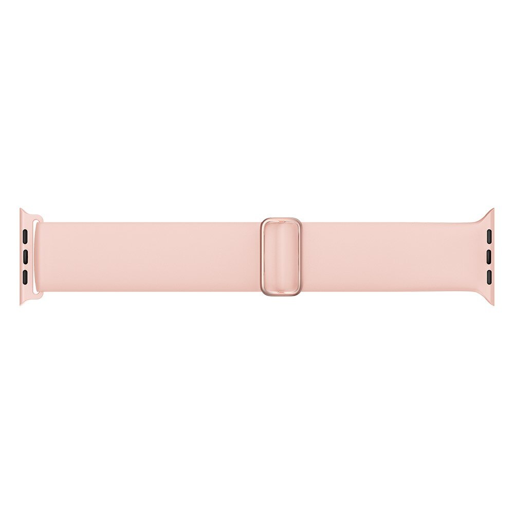 Apple Watch 40mm Elastisches Silikonarmband rosa