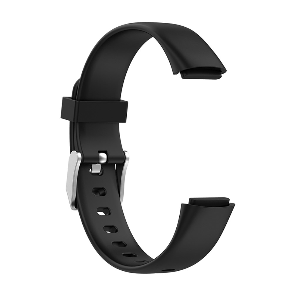 Fitbit Luxe Armband aus Silikon, schwarz