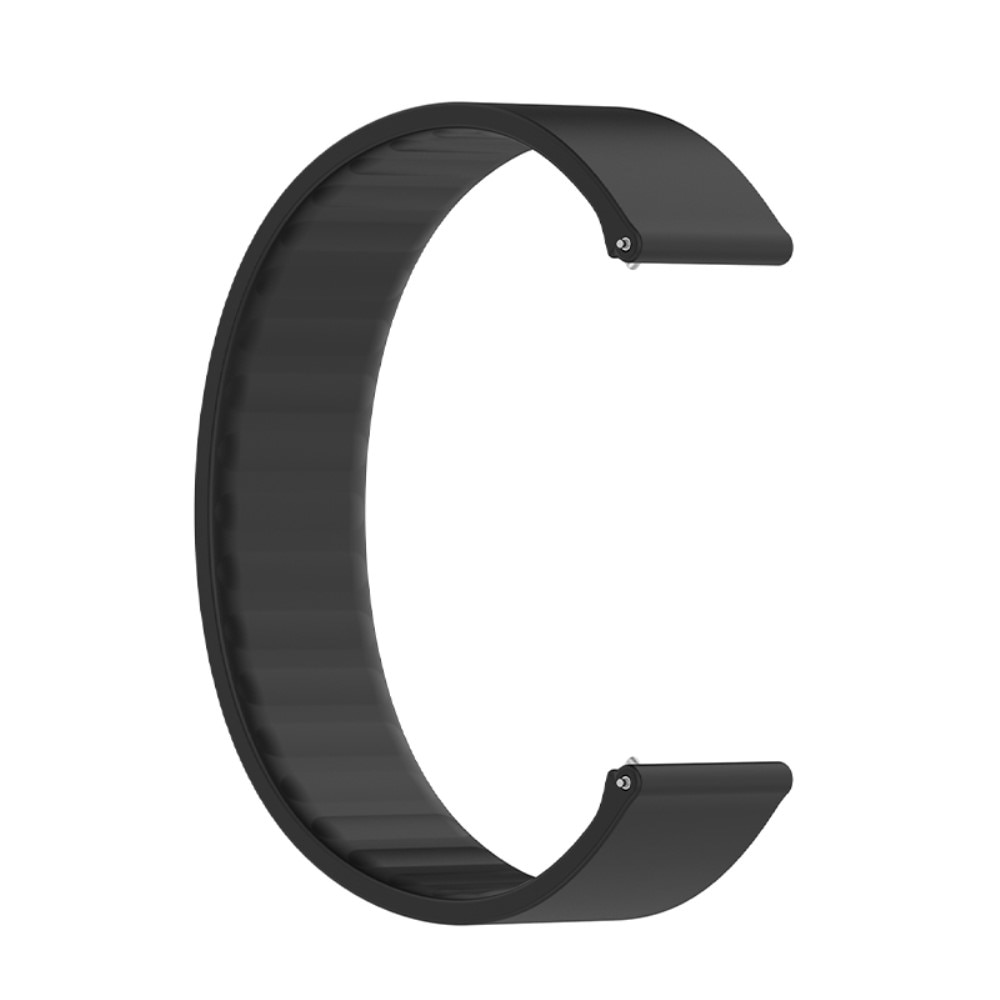 Samsung Galaxy Watch 6 Classic 47mm Elastisches Silikonarmband, schwarz