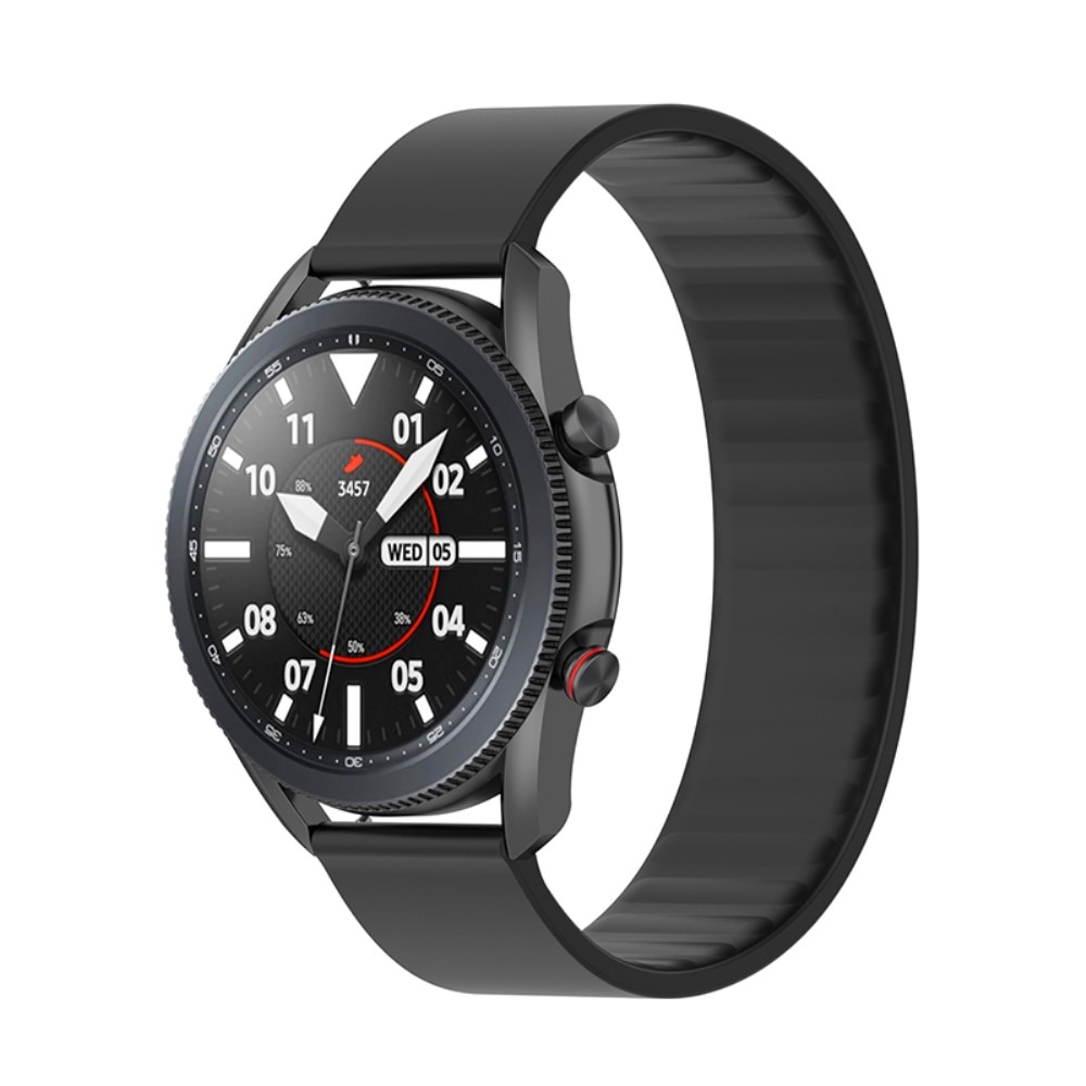 Samsung Galaxy Watch 46mm/45mm Soft Silicone Strap Black