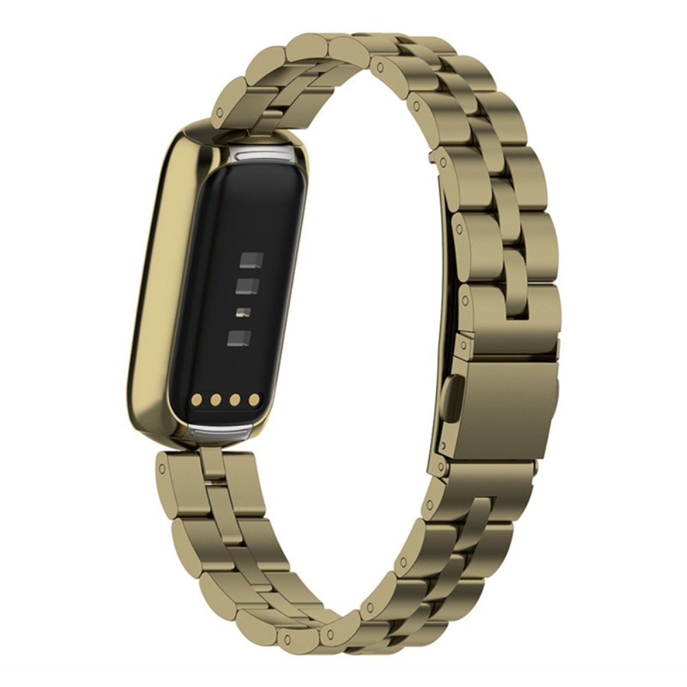 Fitbit Luxe Armband aus Stahl Gold