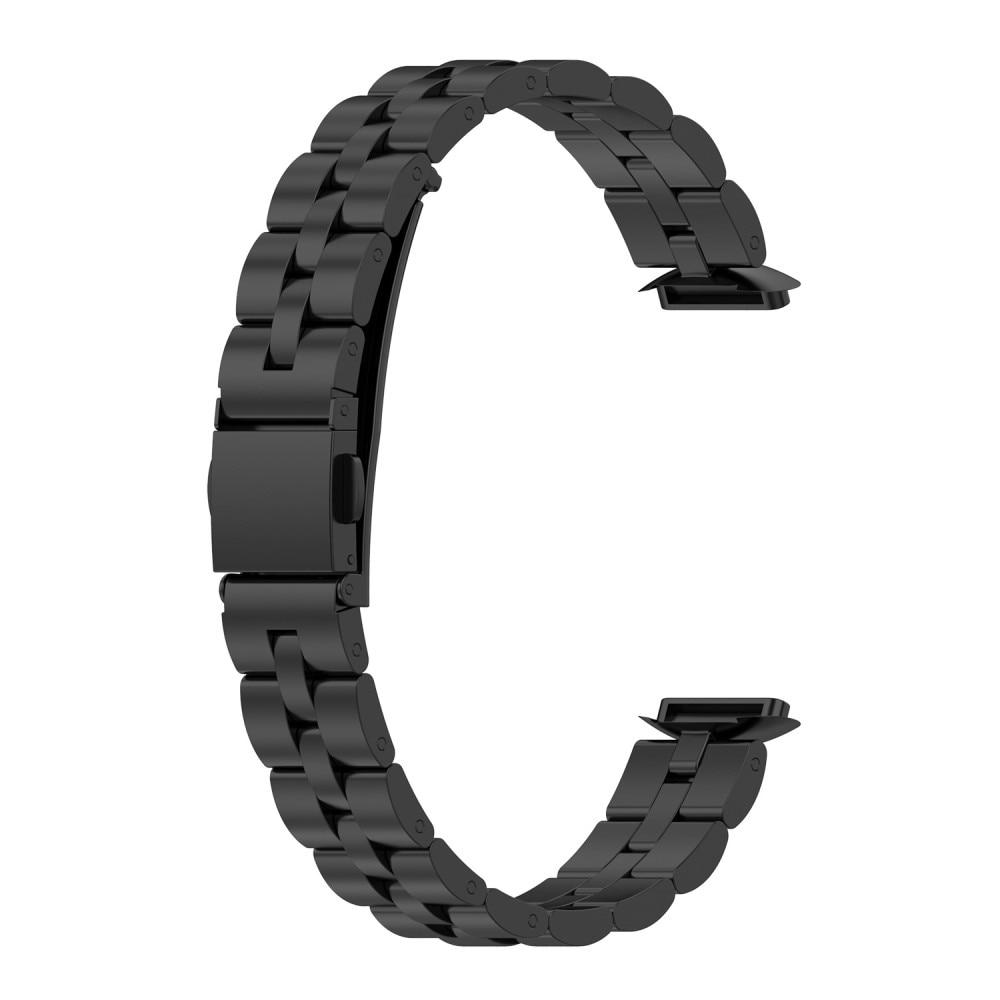 Fitbit Luxe Armband aus Stahl Schwarz