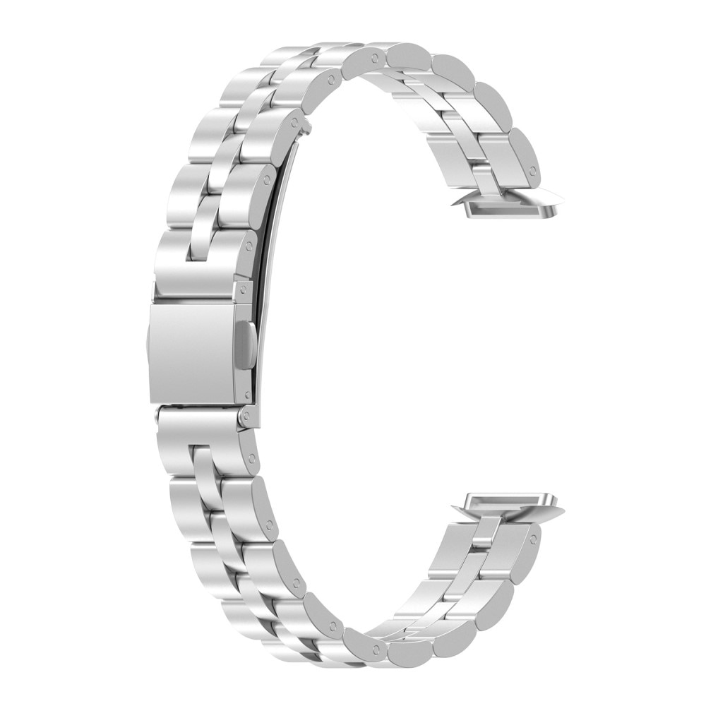 Fitbit Luxe Armband aus Stahl Silber
