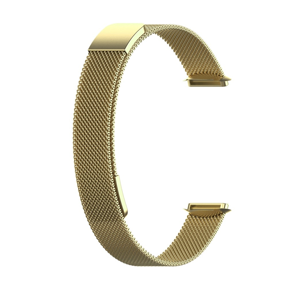 Fitbit Luxe Milanaise-Armband Gold