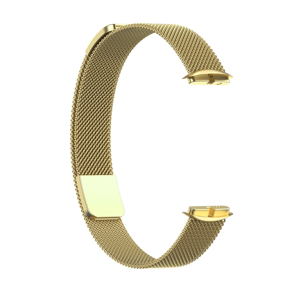 Fitbit Luxe Milanaise-Armband Gold
