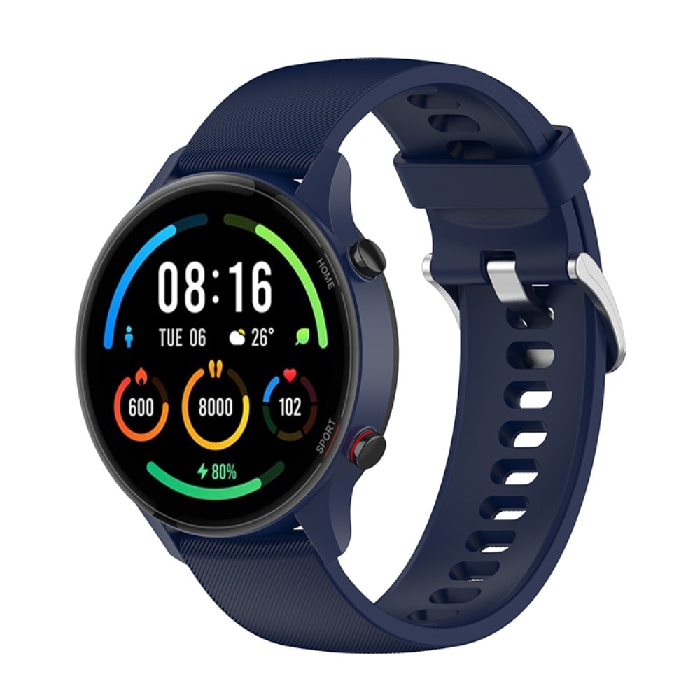 Xiaomi Mi Watch Armband aus Silikon, blau