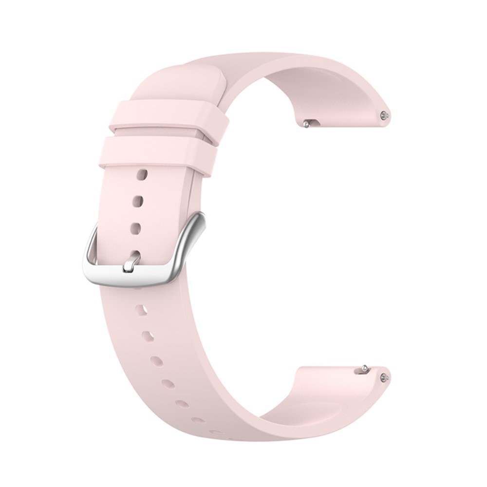 Universal 22mm Armband aus Silikon rosa