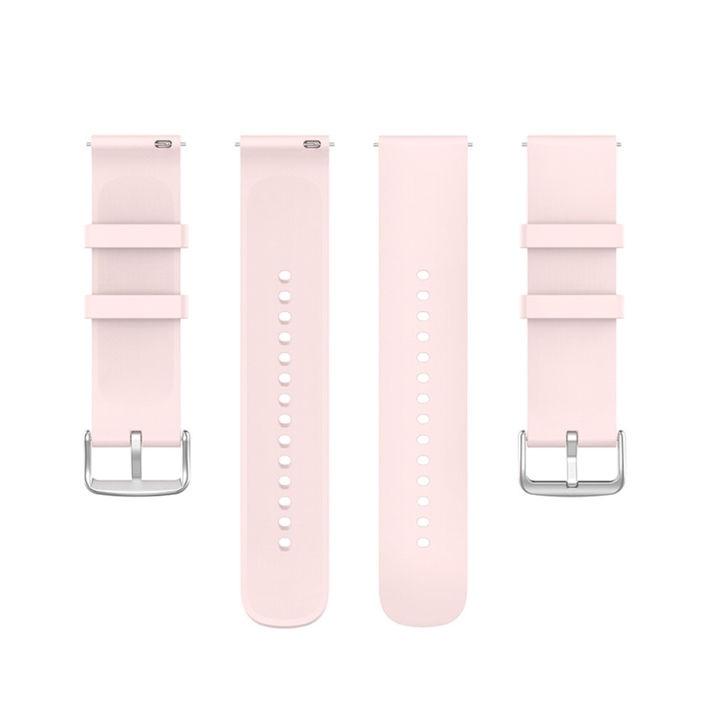Universal 22mm Armband aus Silikon rosa