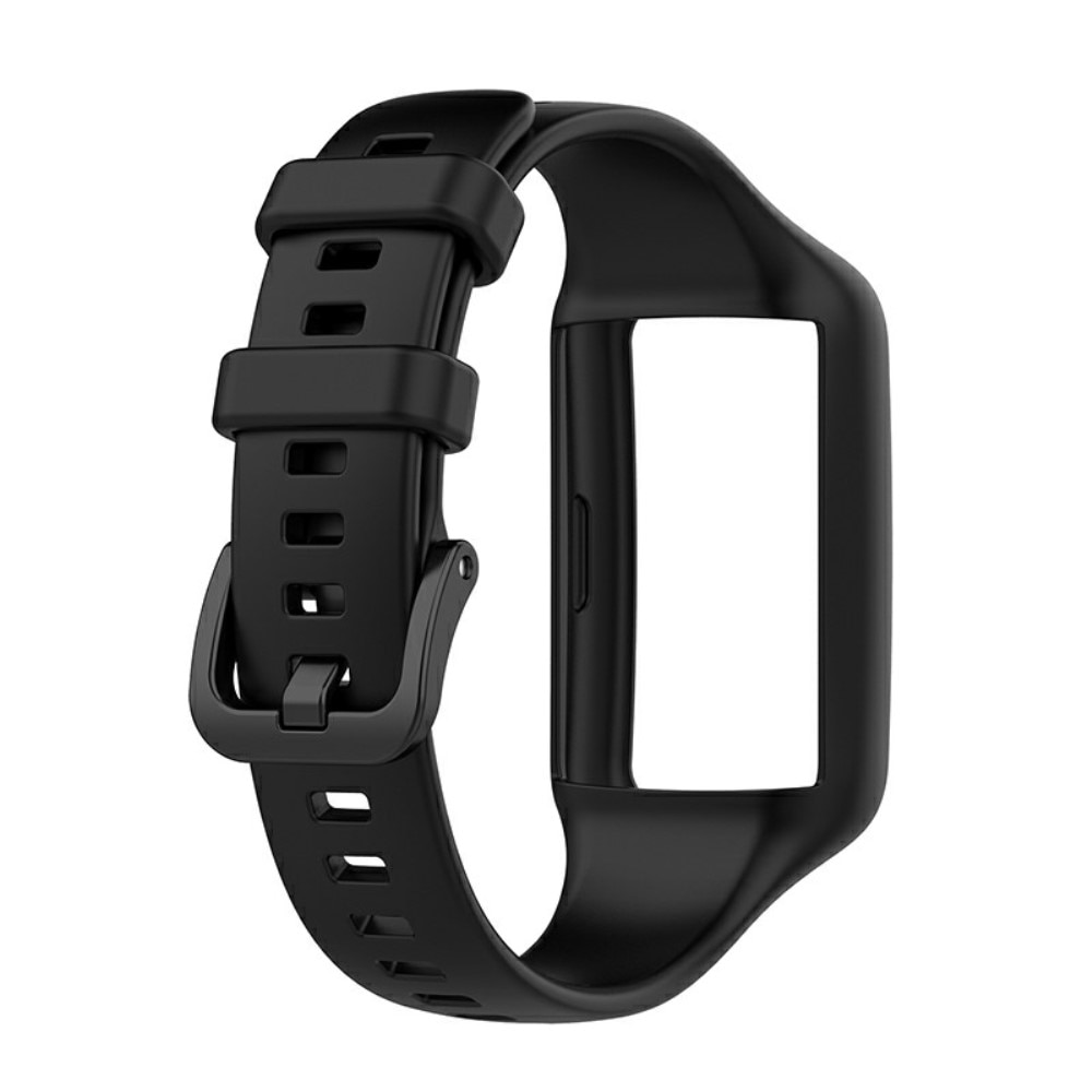 Huawei Band 6 Armband aus Silikon, schwarz