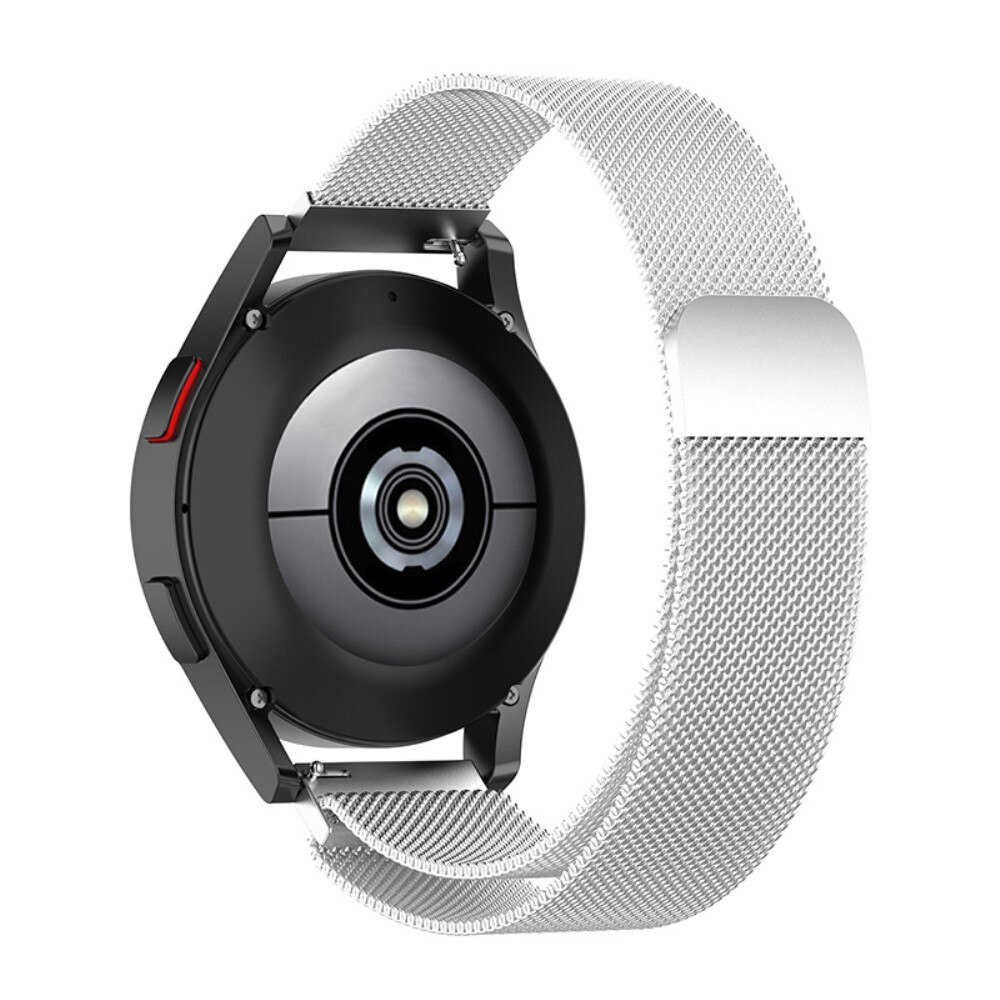 Samsung Galaxy Watch 5 40mm Milanaise-Armband Silber