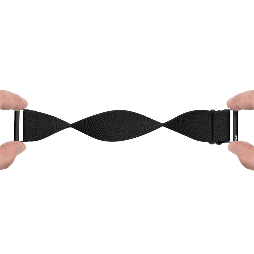 OnePlus Watch Elastisches Nylon-Armband schwarz