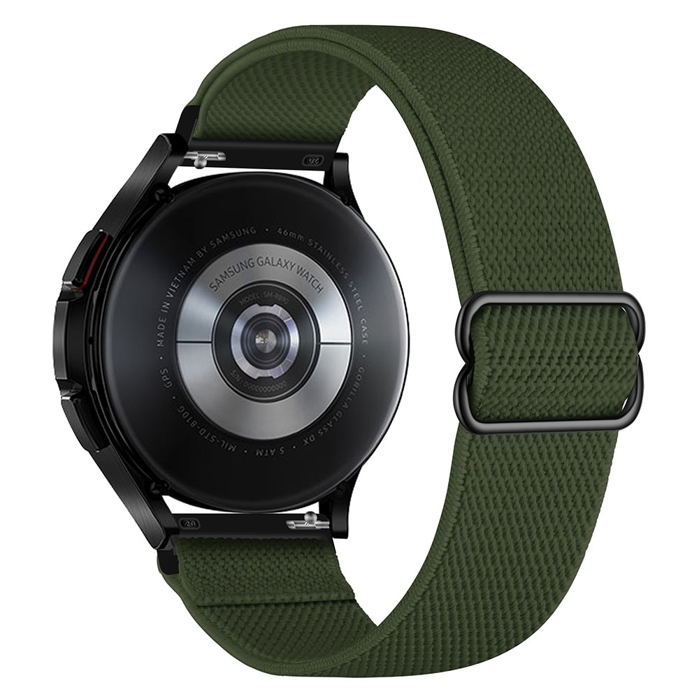 Suunto 9 Peak Pro Elastisches Nylon-Armband grün