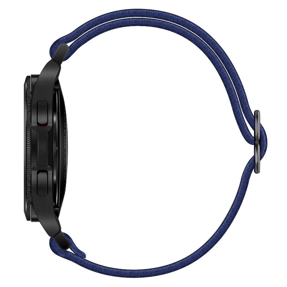 Universal 22mm Elastisches Nylon-Armband dunkelblau