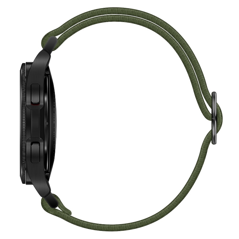 Garmin Vivomove Style Elastisches Nylon-Armband, dunkelgrün