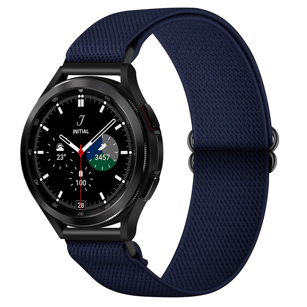 Samsung Galaxy Watch 5 Pro Elastisches Nylon-Armband dunkelblau