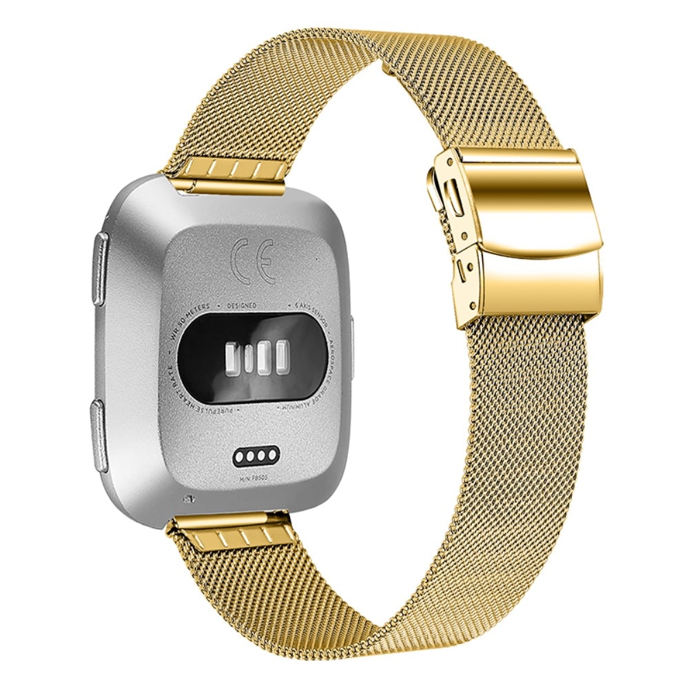Fitbit Versa/Versa 2 Mesh-Armband Gold