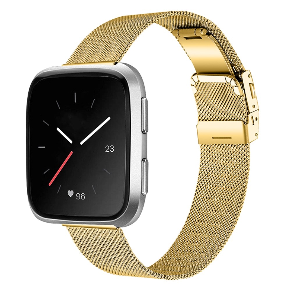 Fitbit Versa/Versa 2 Mesh-Armband Gold