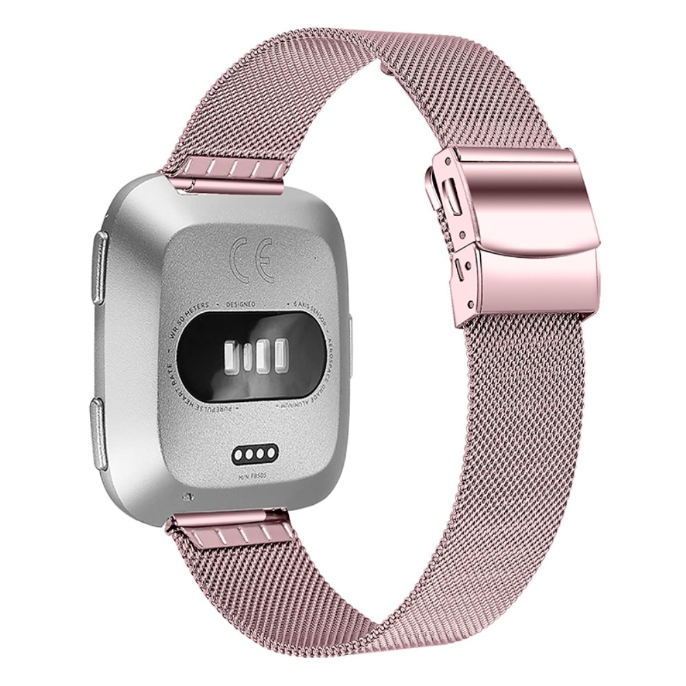 Fitbit Versa/Versa 2 Mesh-Armband Pink