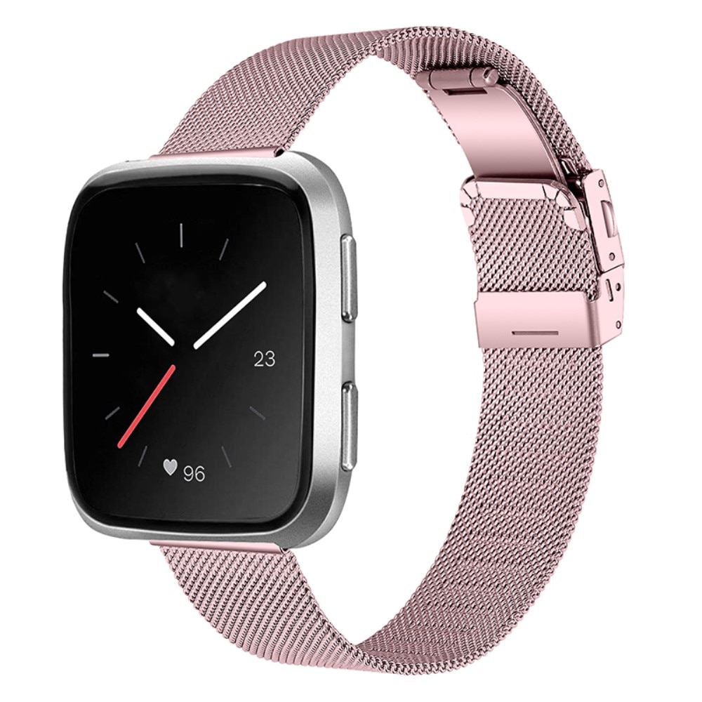 Fitbit Versa/Versa 2 Mesh-Armband Pink