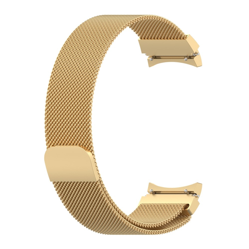 Samsung Galaxy Watch 4 44mm Full Fit Milanaise Armband Gold