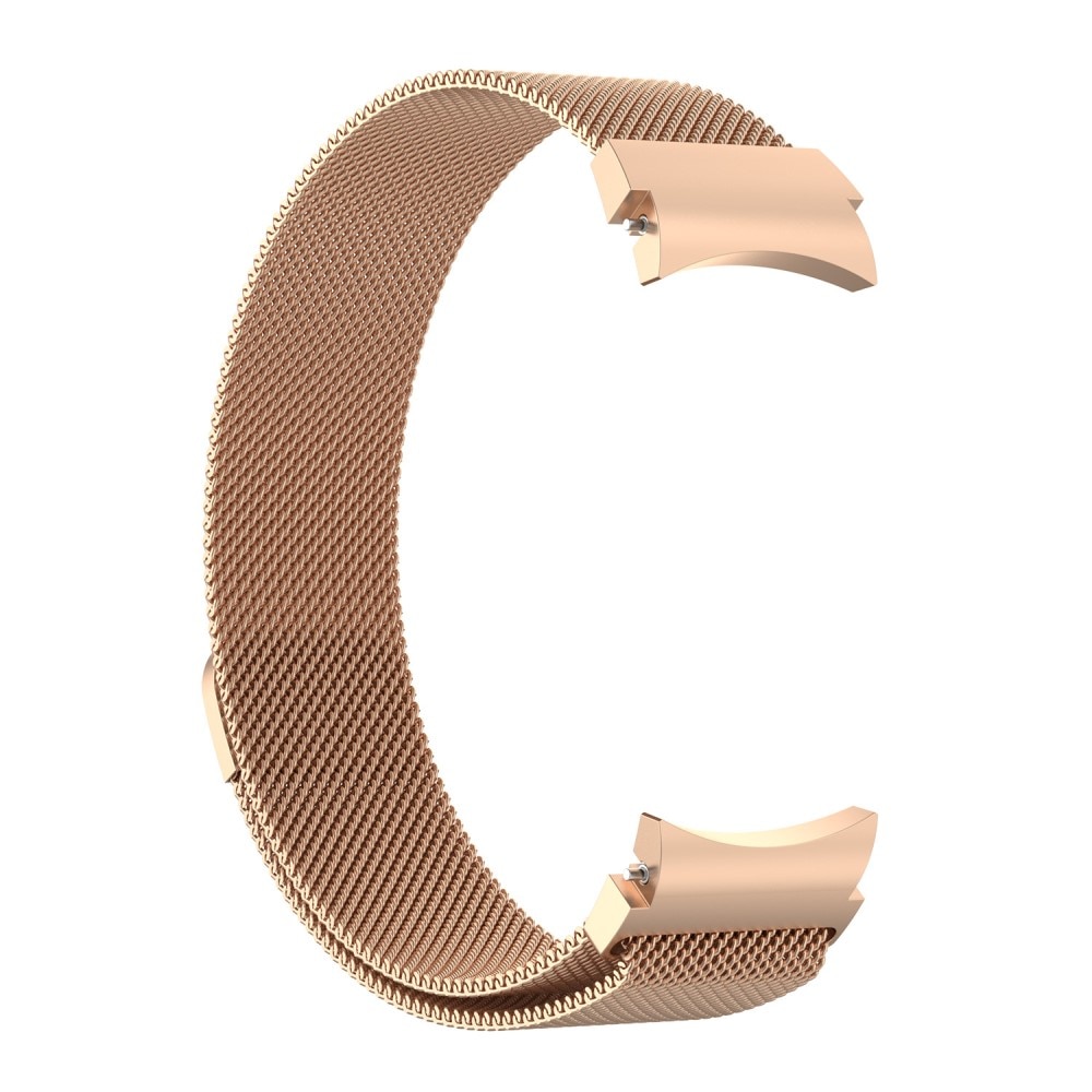Samsung Galaxy Watch 6 Classic 43mm Full Fit Milanaise Armband, roségold