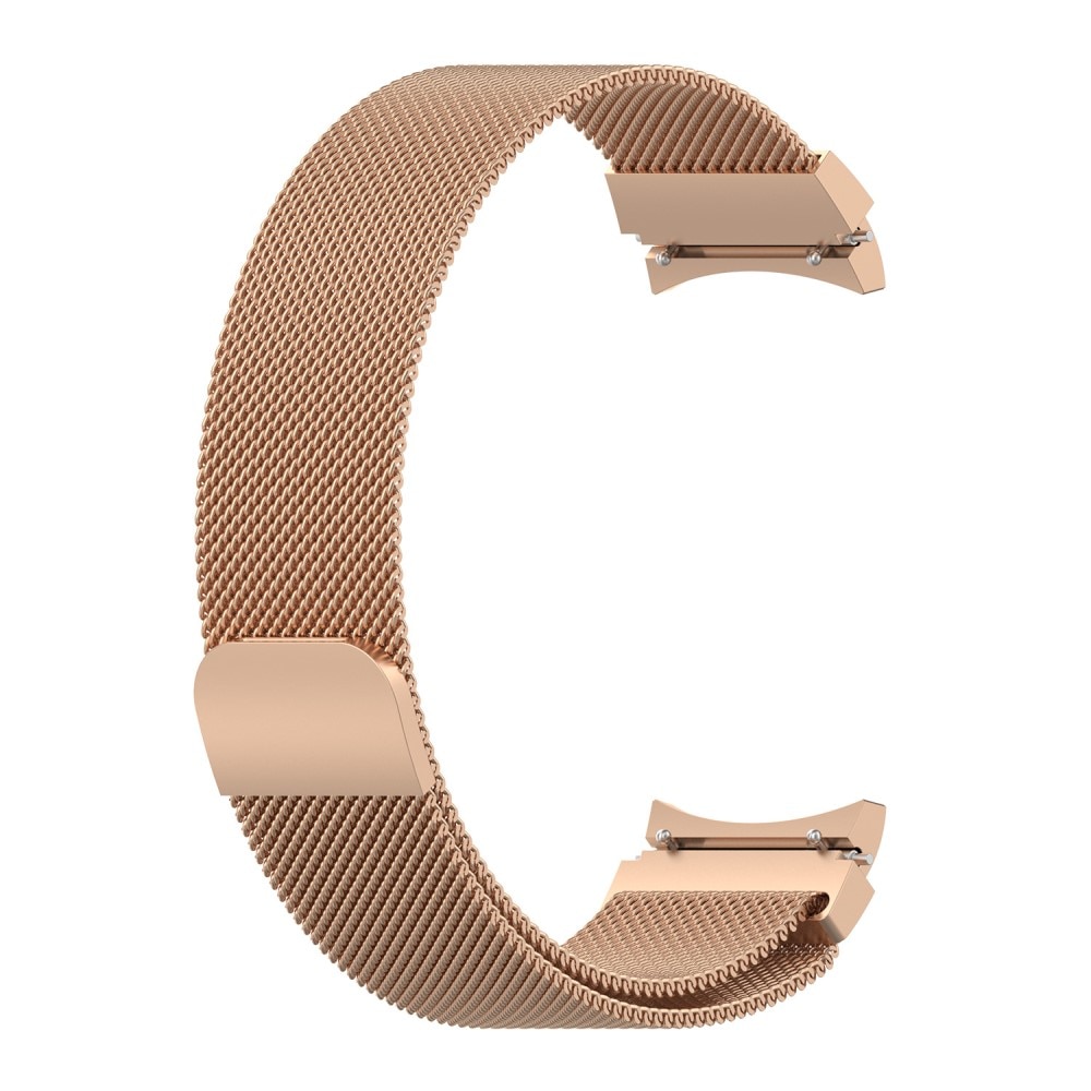 Samsung Galaxy Watch 6 Classic 43mm Full Fit Milanaise Armband, roségold