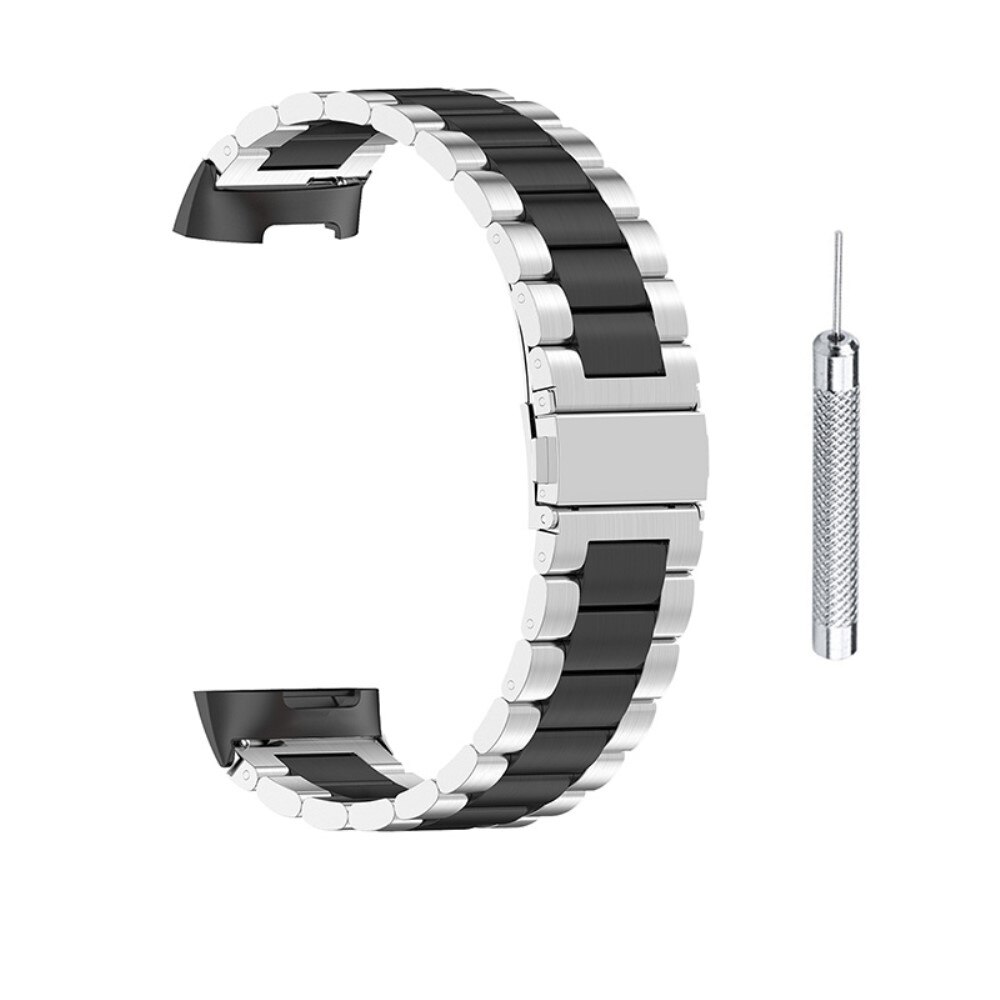  Armband aus Stahl Silber