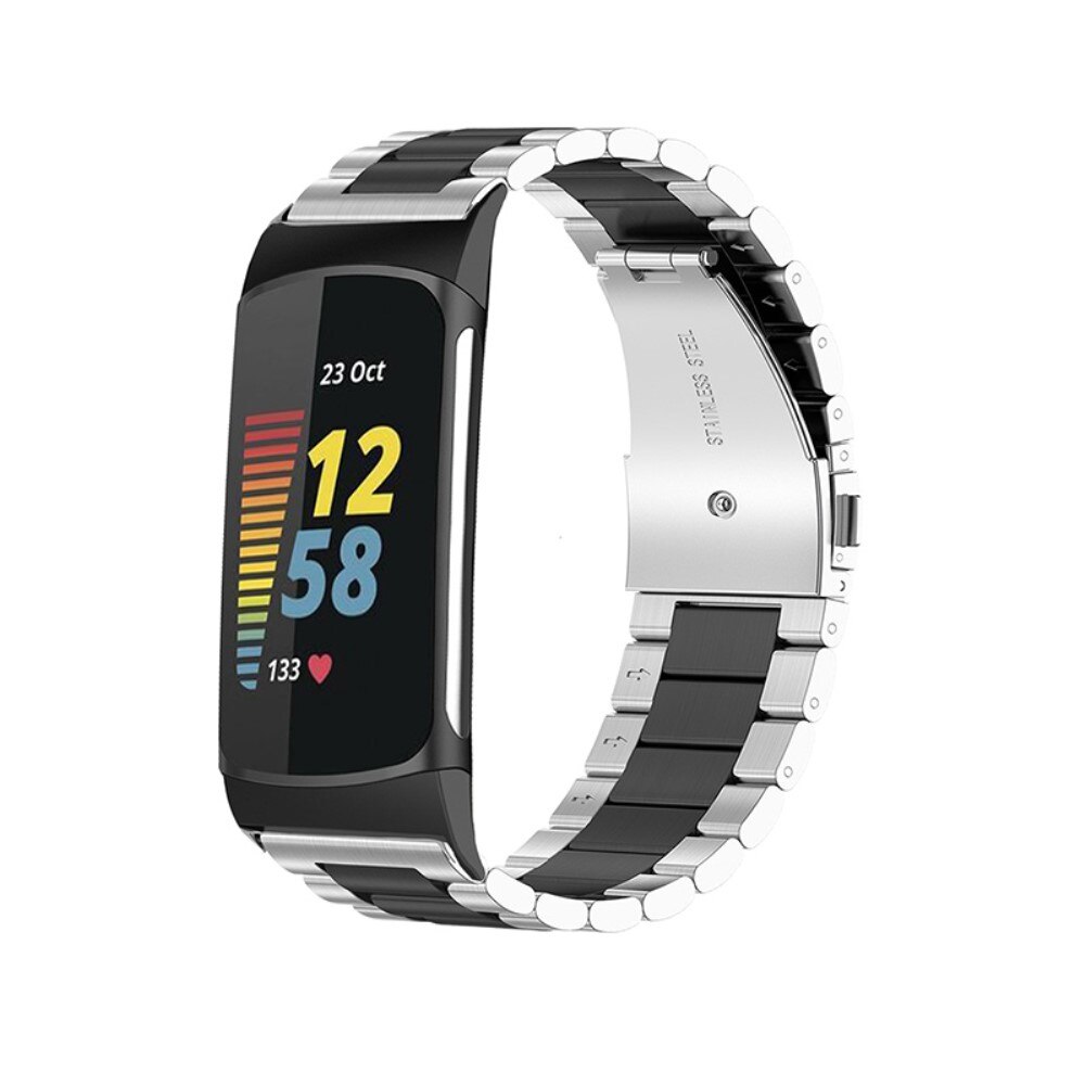   Armband aus Stahl Silber