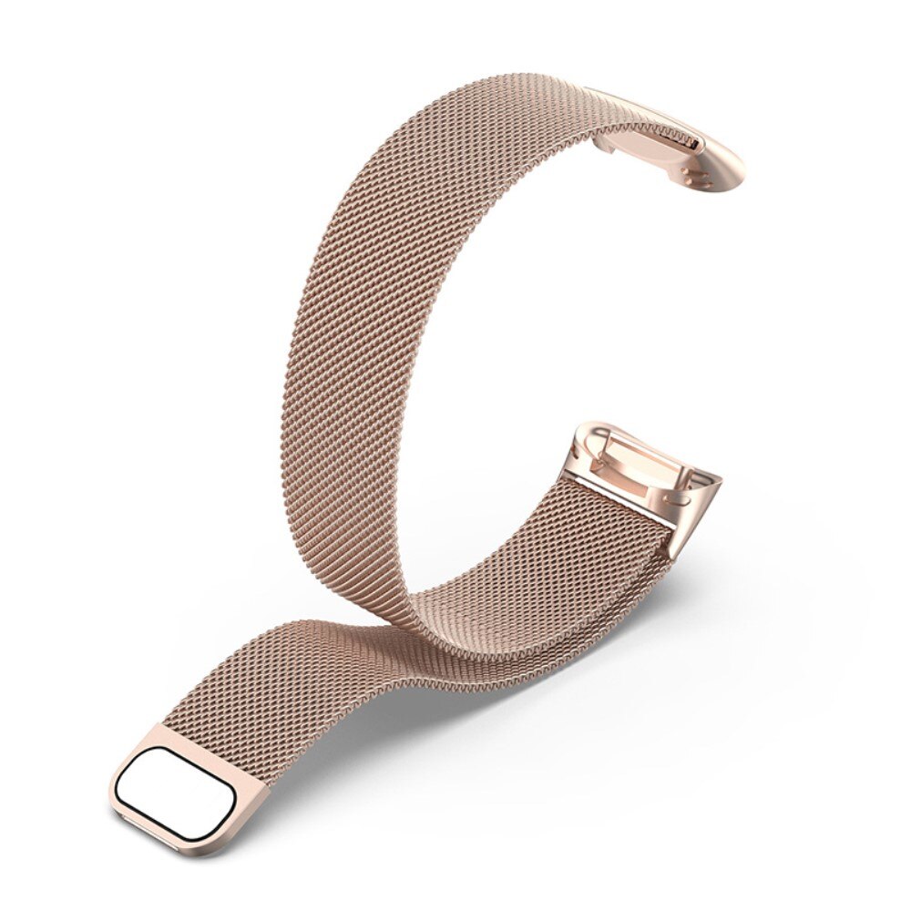 Fitbit Charge 6 Milanaise-Armband, champagner gold