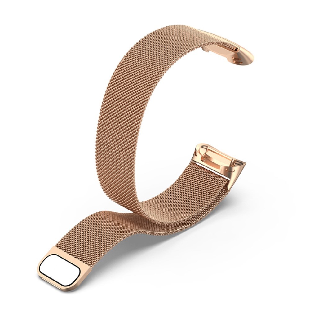 Fitbit Charge 6 Milanaise-Armband, roségold
