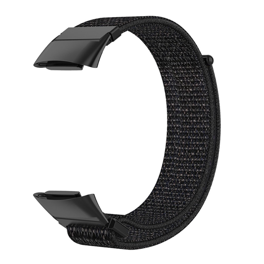 Fitbit Charge 6 Nylon-Armband Schwarz