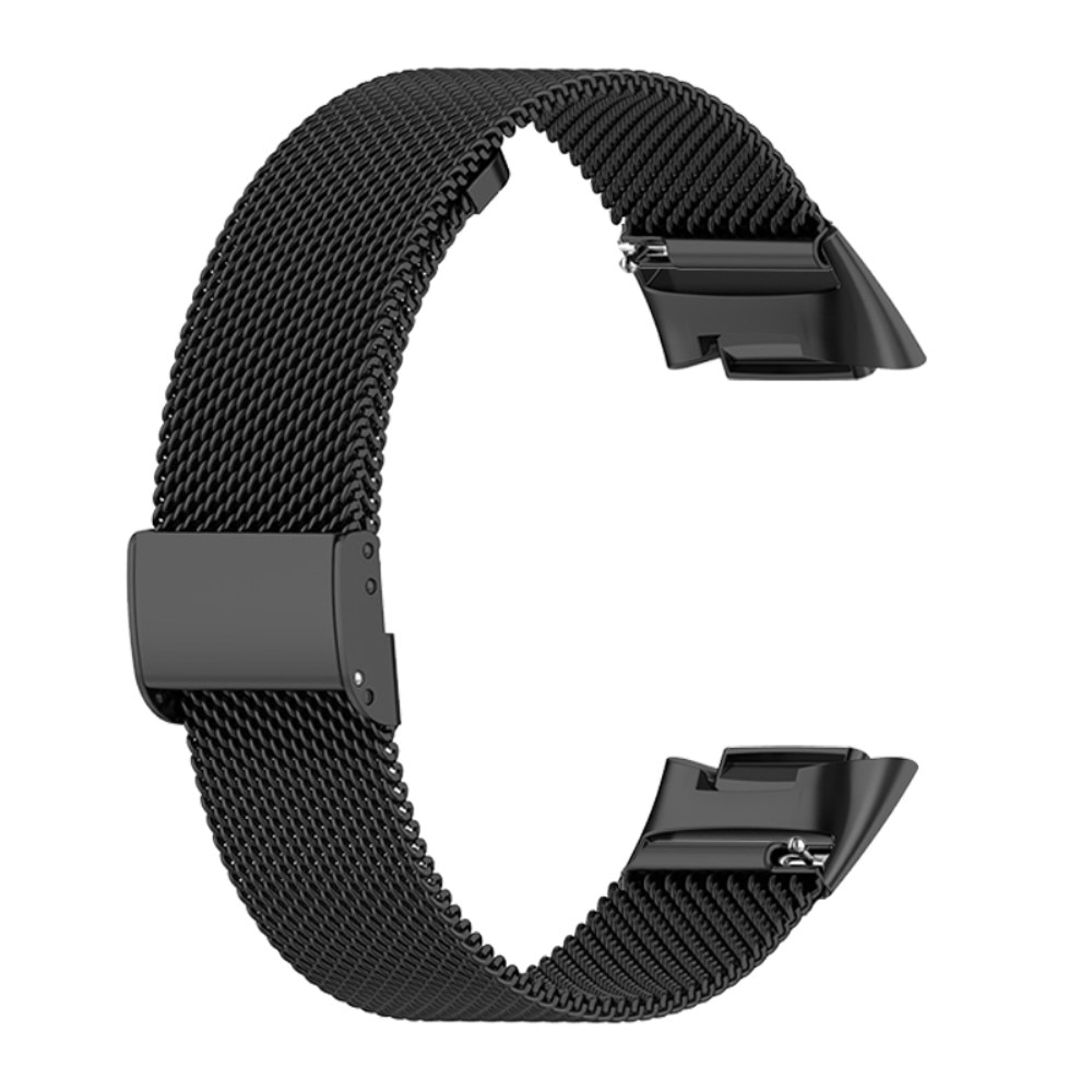 Fitbit Charge 5 Mesh-Armband Black