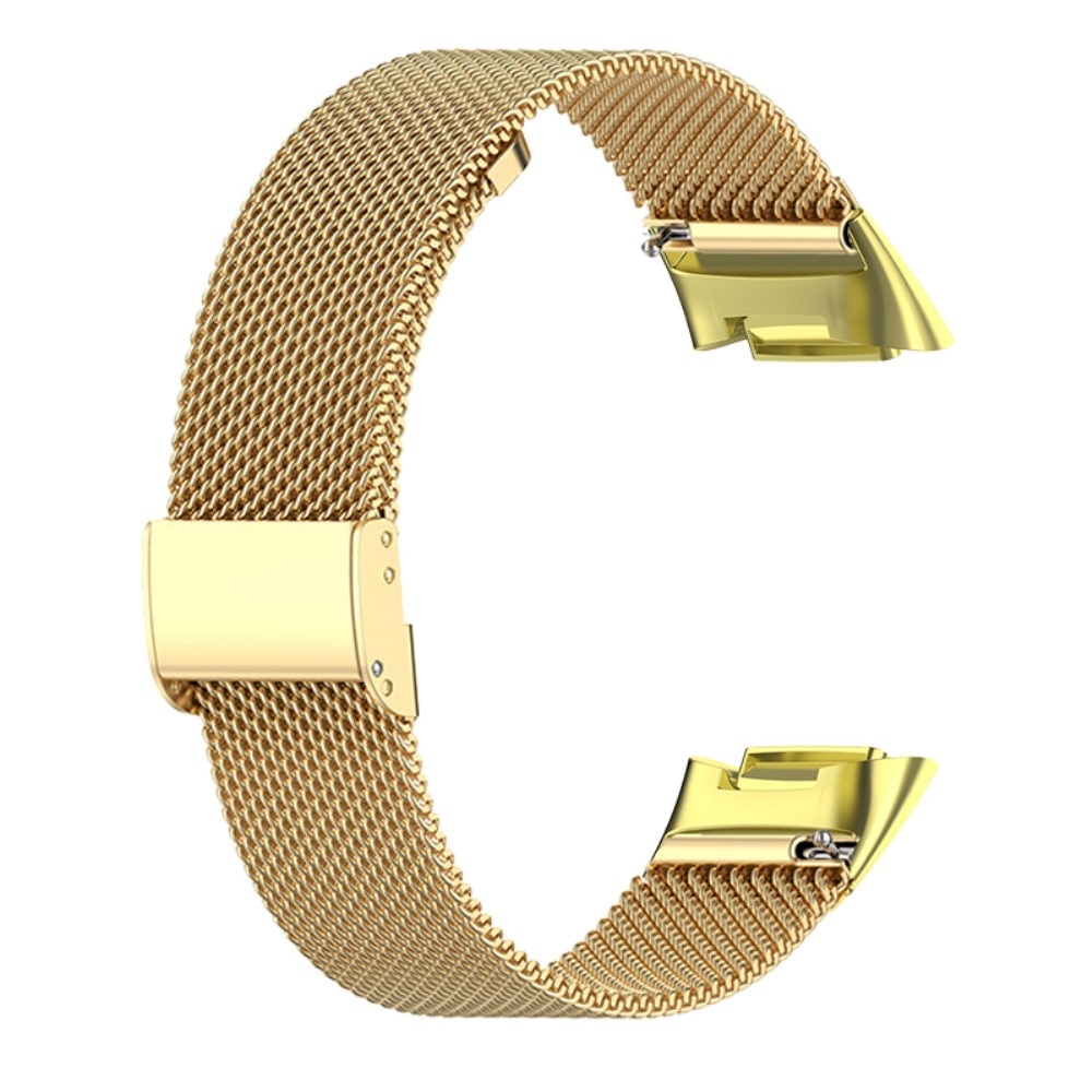 Fitbit Charge 6 Mesh-Armband Gold
