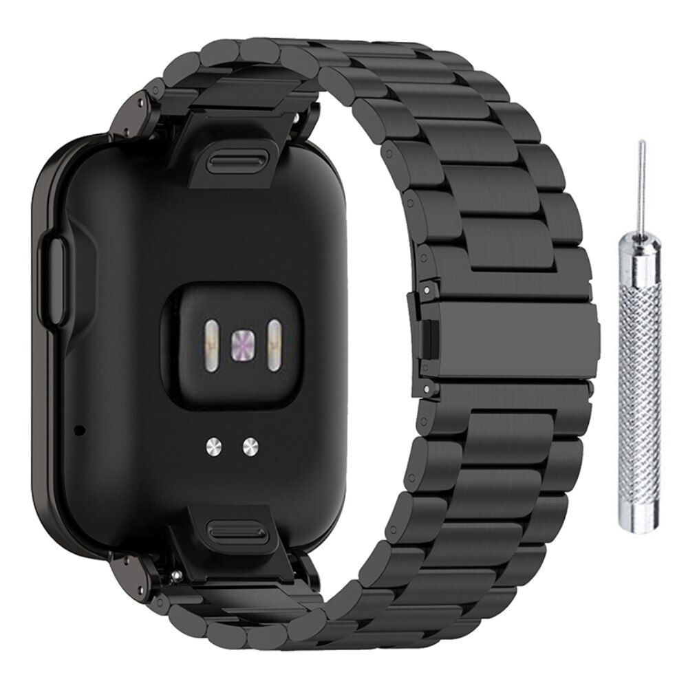 Xiaomi Mi Watch Lite Armband aus Stahl Schwarz