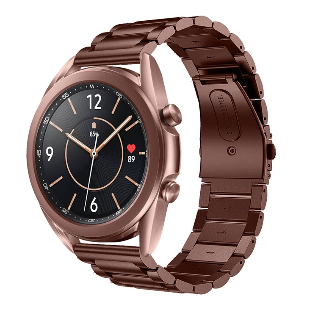 Samsung Galaxy Watch 4 44mm/Classic 46mm Armband aus Stahl Bronze