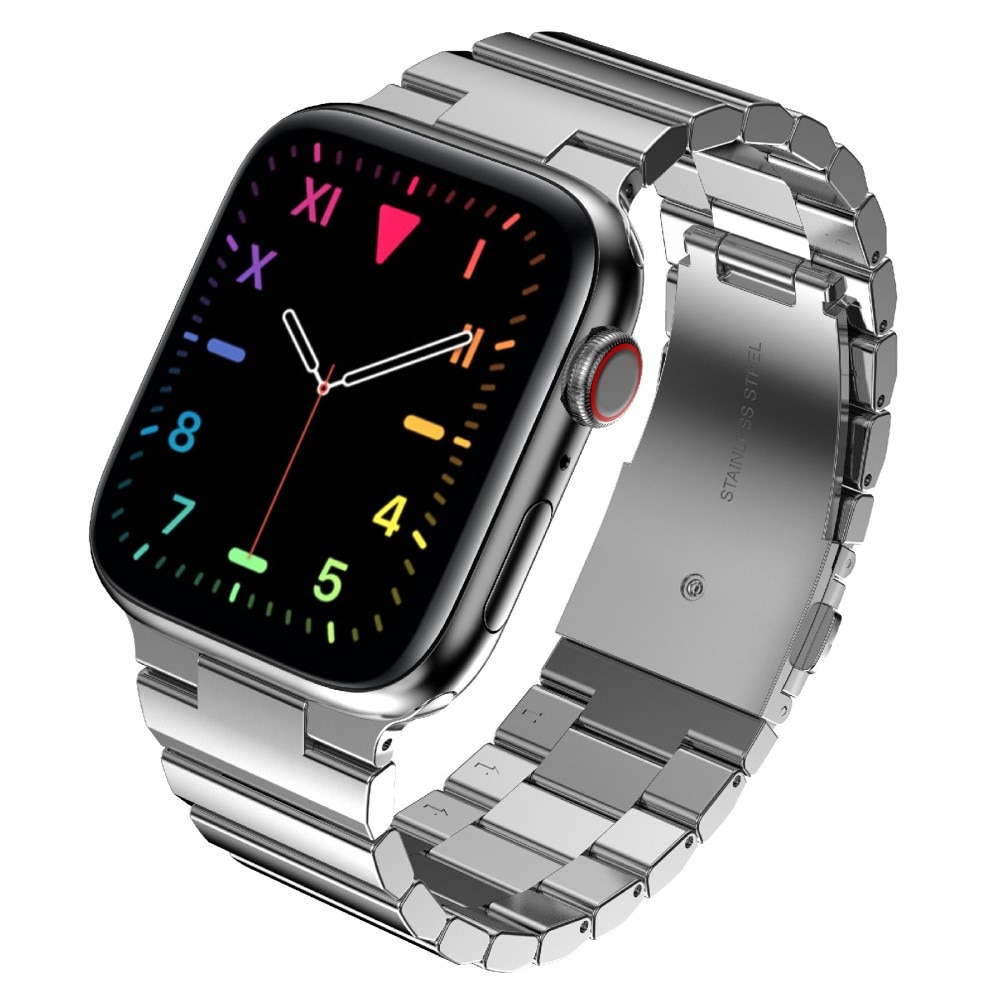 Apple Watch 41mm Series 9 Gliederarmband silber