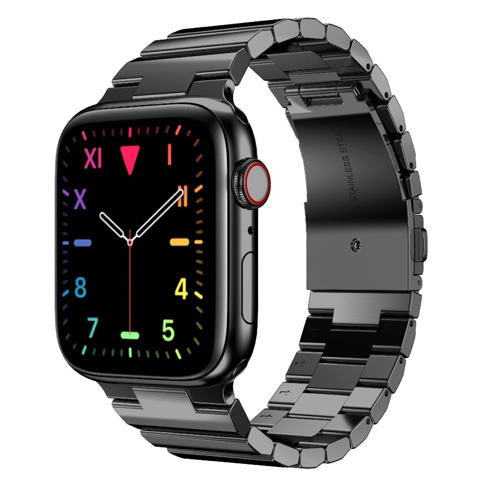 Apple Watch 45mm Series 7 Gliederarmband schwarz