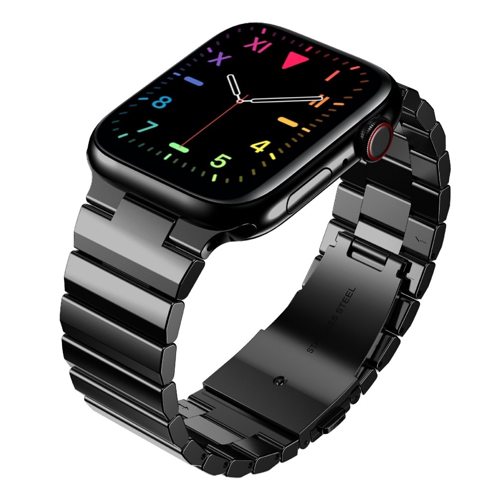 Apple Watch 45mm Series 9 Gliederarmband schwarz