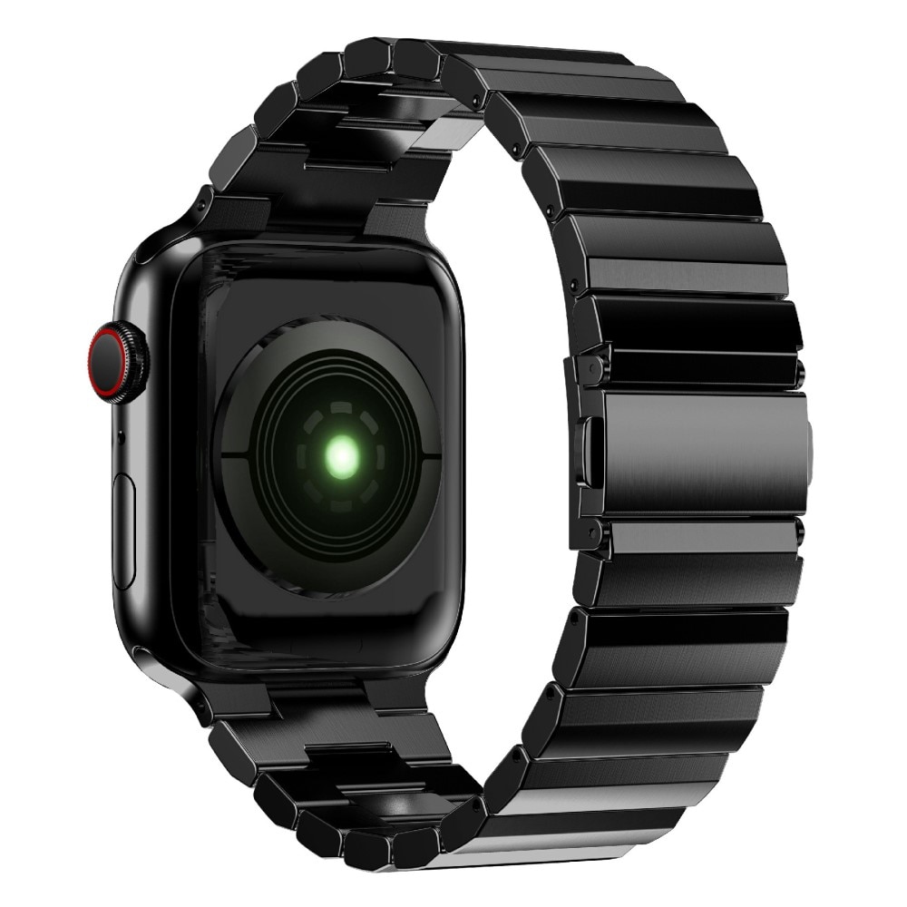 Apple Watch 41mm Series 9 Gliederarmband schwarz