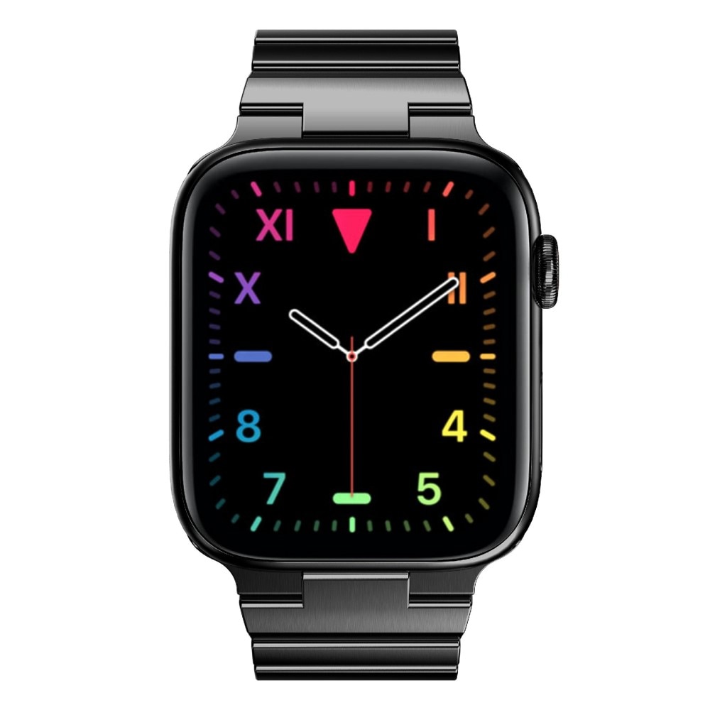 Apple Watch 41mm Series 9 Gliederarmband schwarz