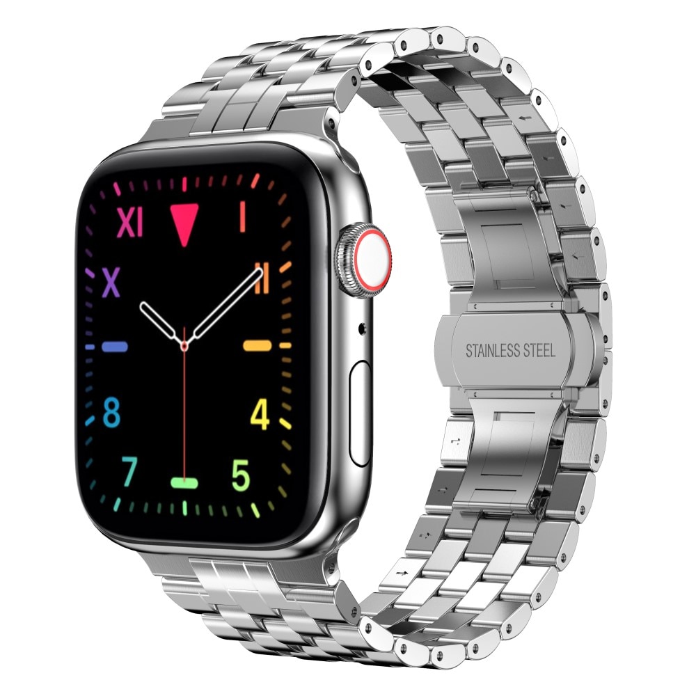 Apple Watch 38/40/41mm Business Armband aus Stahl Silber