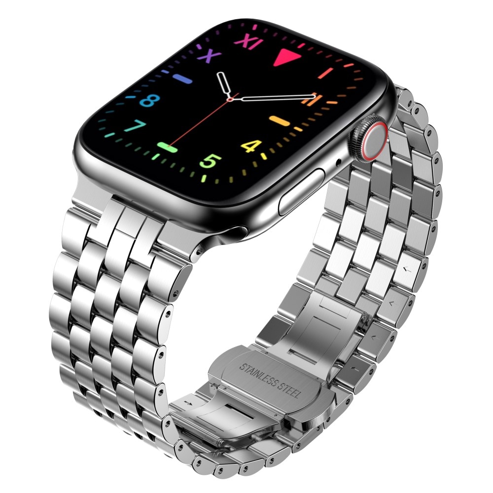Apple Watch 38mm Business Armband aus Stahl silber