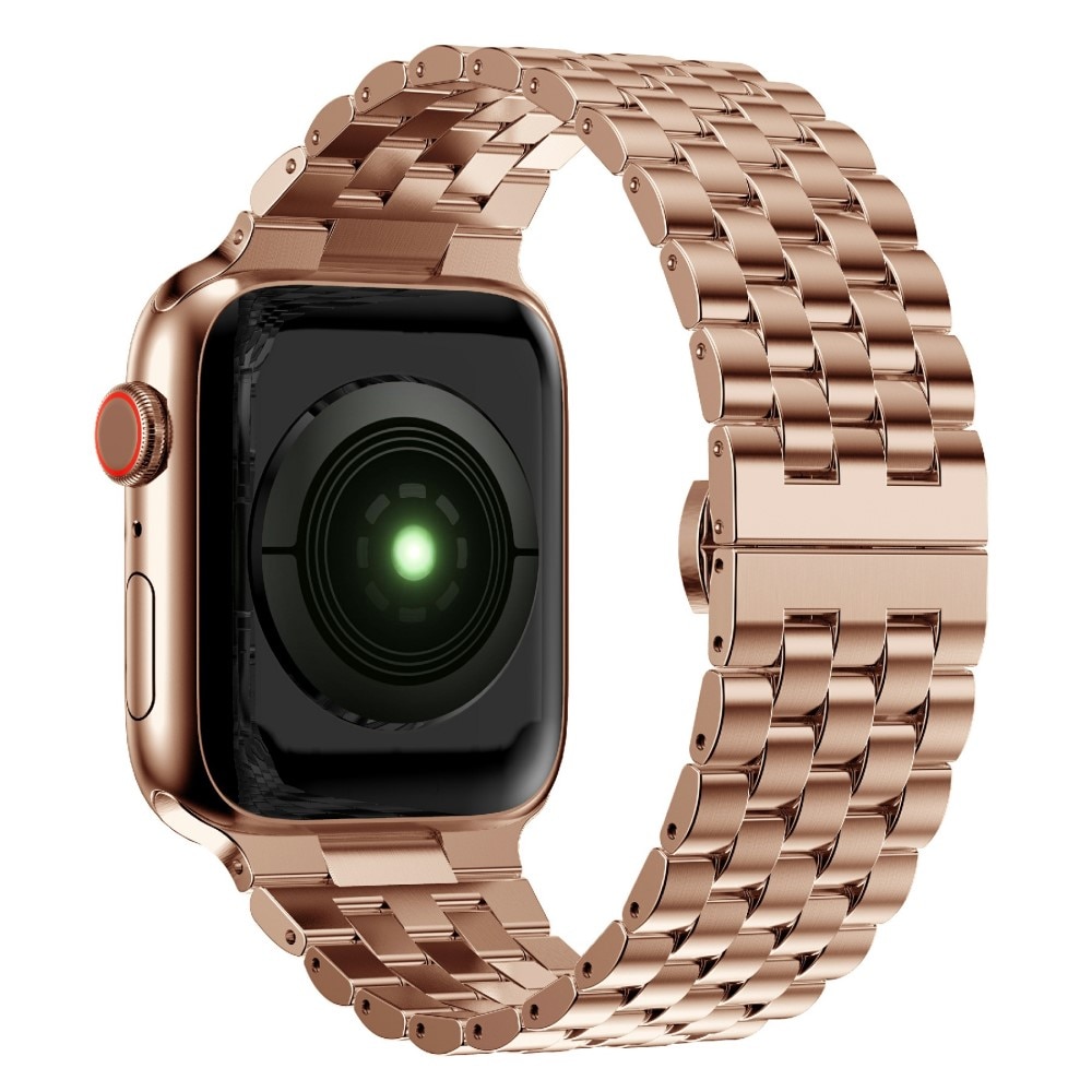 Apple Watch SE 40mm Business Armband aus Stahl roségold