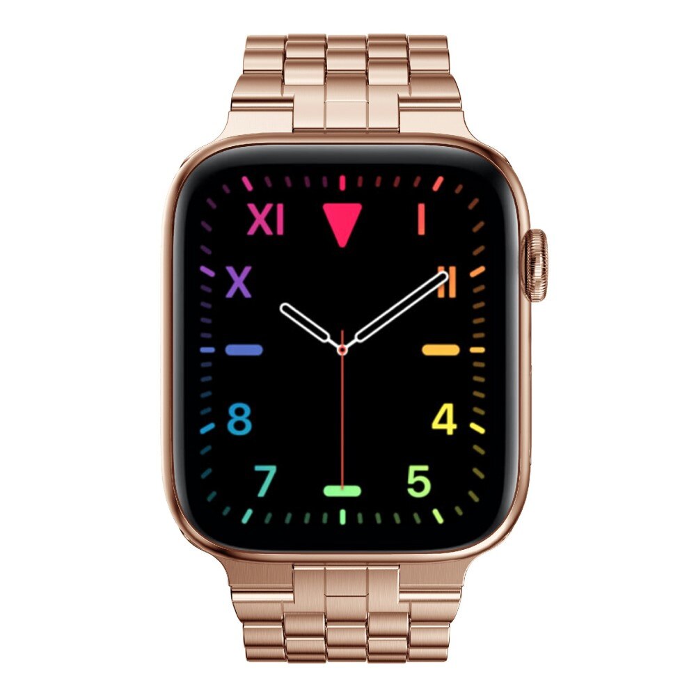 Apple Watch SE 40mm Business Armband aus Stahl roségold